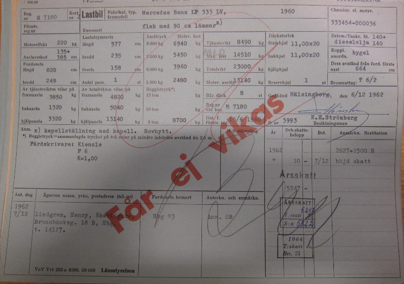 M7180 - Mercedes-Benz LP333 LV - 1960 - Ch # 333454-000036 - Kort 2a - (Förut N2020).JPG