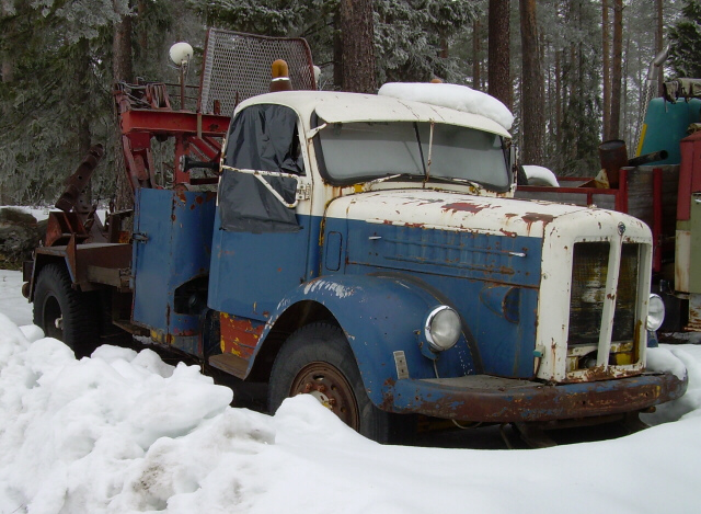 Scania-Vabis L71 Regent - 1958 - Bärgningsbil - 02LowRes.JPG