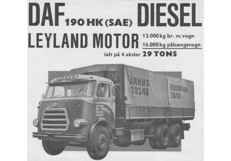 DAF med Leyland Dieselmotor - 1962 - Danmark.JPG