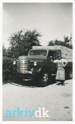 Volvo LV Rundnos - Brugsens Lastvogn ca 1950 - arkiv.dk.JPG