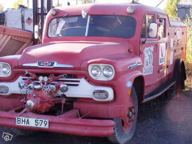 Chevrolet 4400-64 - 1958 - BHA579 - Ch # IC4B58-6099) - Avregistrerad (Förut Stockholm).JPG