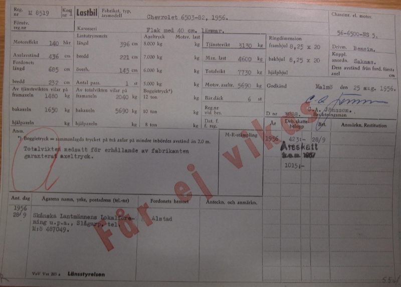M8519 - Chevrolet 6503-82 - 1956 - Ch # 56-6500-NS5 - Kort 1a - SLC Slågarp.JPG