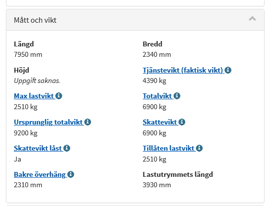 Fordonsuppgifter med nedsatt totalvikt från 9200 kg till 6900 kg.JPG