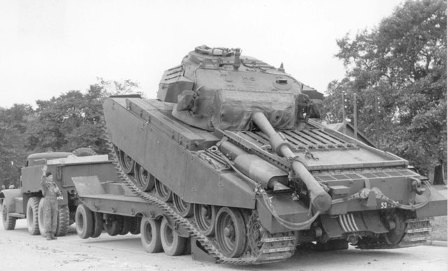 Diamond tungdragar för transport av Centurion stridsvagn.jpg