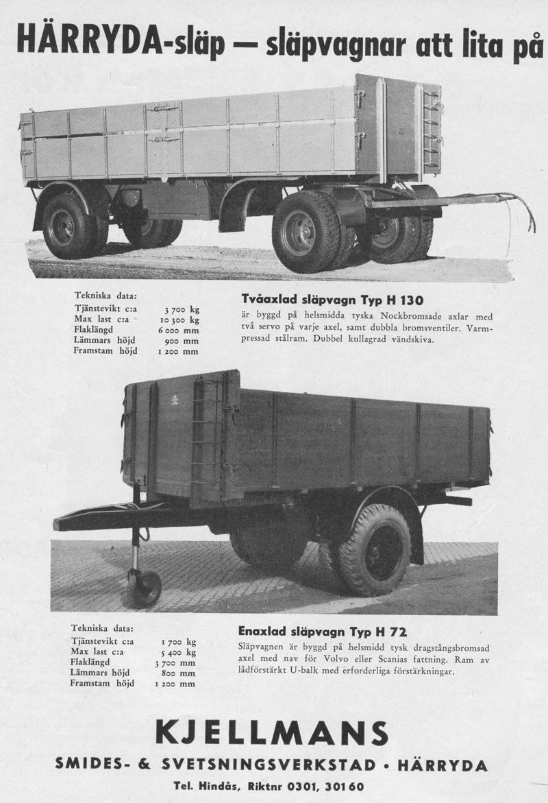 Härryda Släp - Annons 1956 - LR.JPG