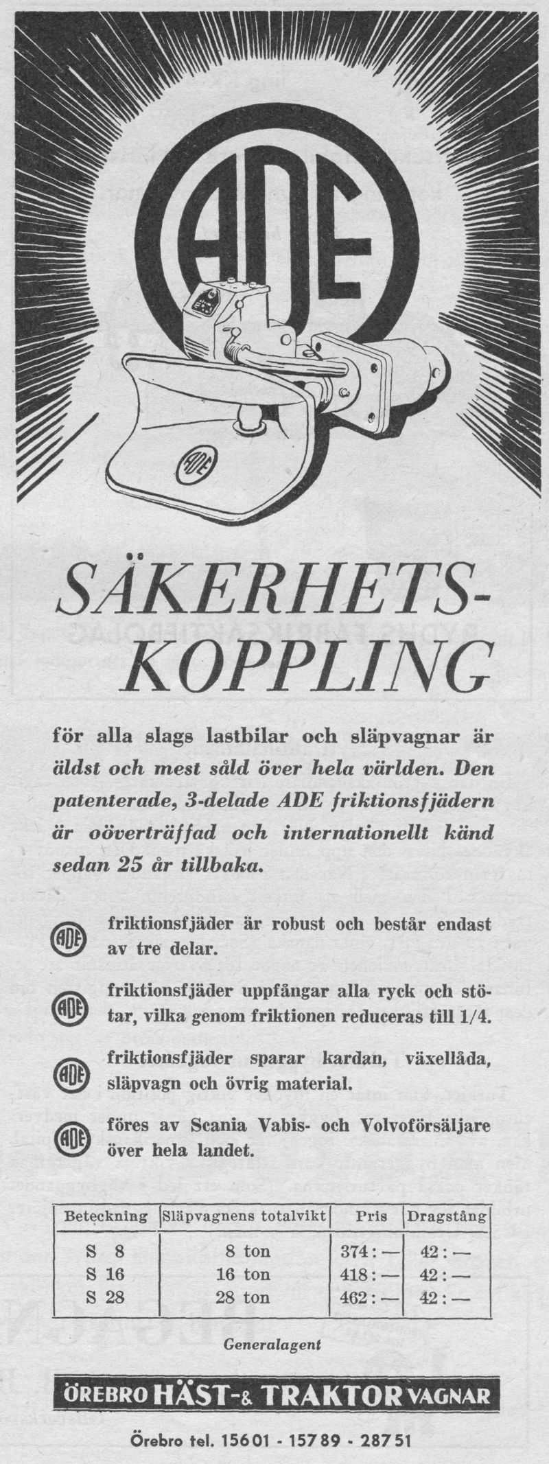 ADE Släpvagnskoppling - Annons 1952 - LR.JPG