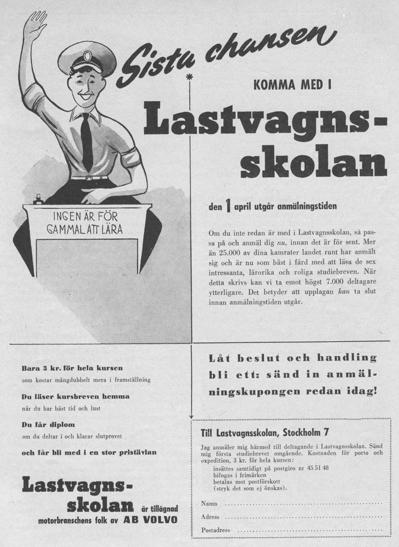 Lastvagnsskolan - Lastbilen Nr 2-1952 - LR.JPG