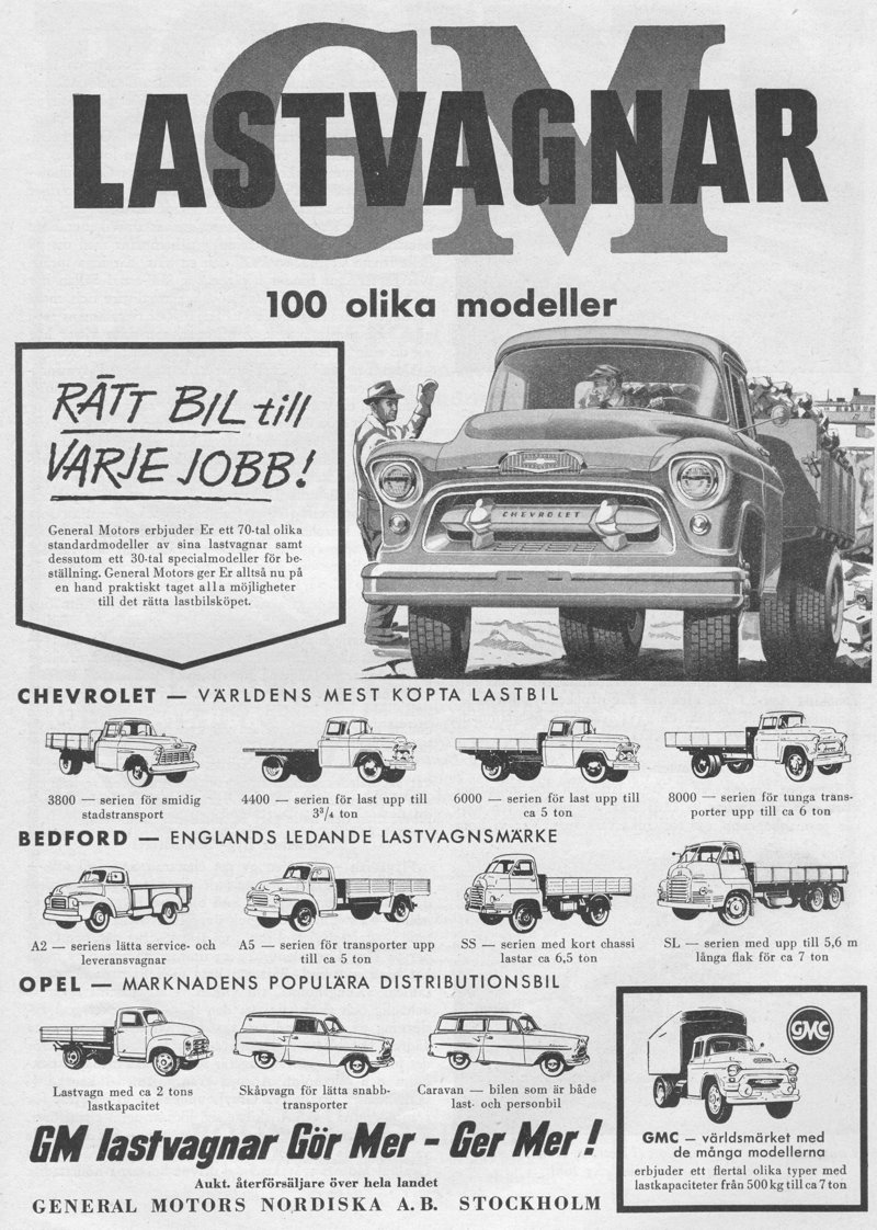 GMs Lastvagnar - Annons Lastbilen Nr 11-1956 - LR.JPG