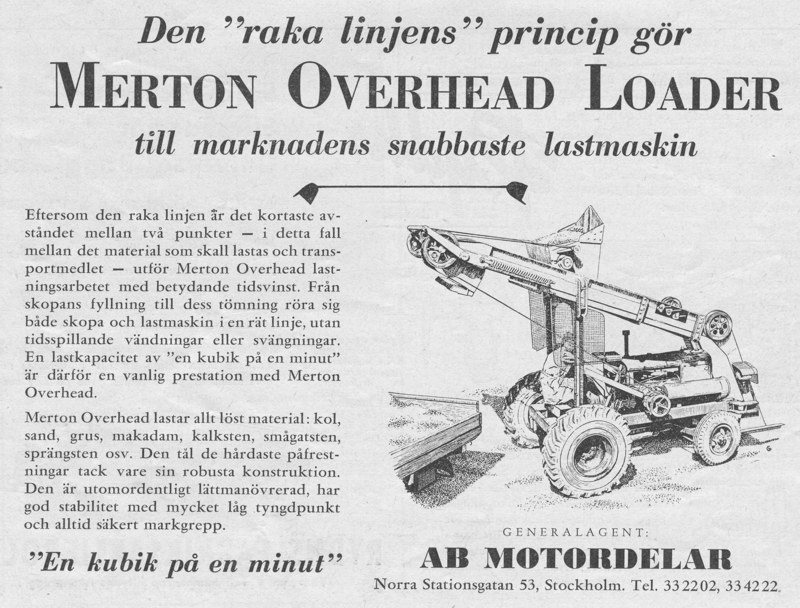 Lastmaskin - Merton Overhead Loader - Annons Lastbilen Nr 9-1951 - LR.JPG