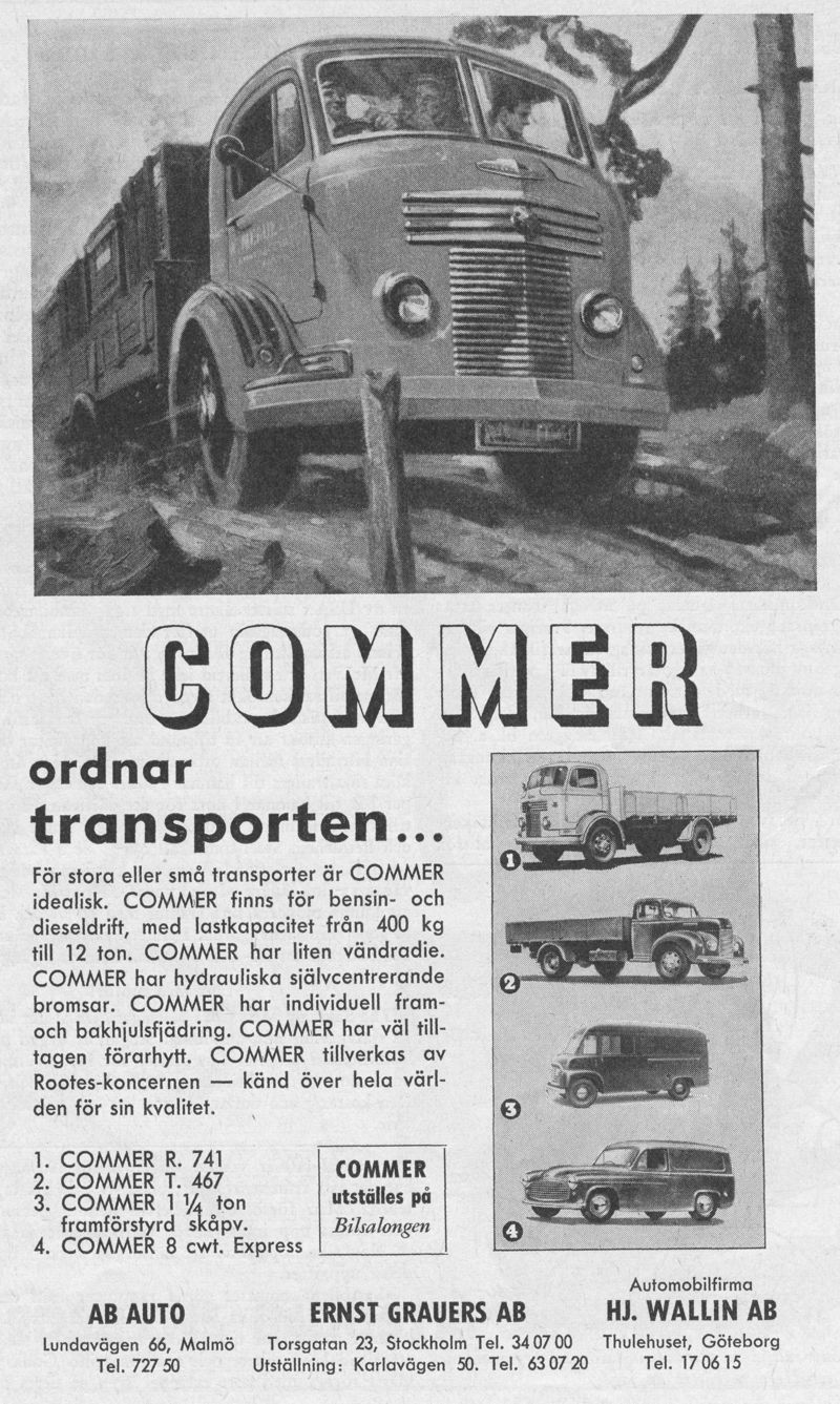 Commer - Annons Lastbilen Nr 3-1954 - LR.JPG