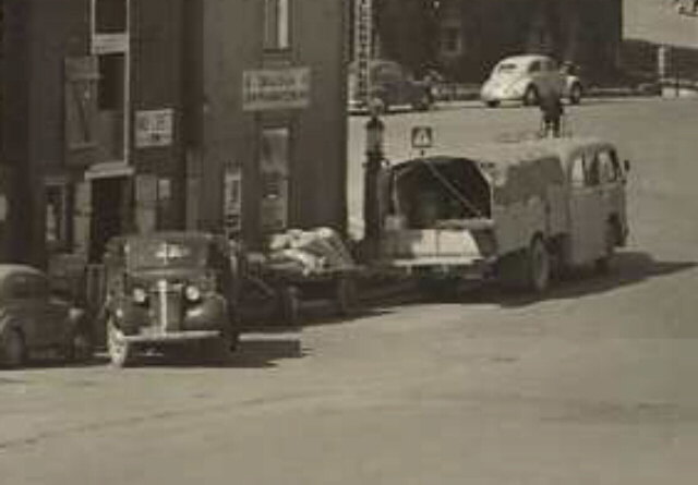 Vykort med Scania-Vabis Möljen - Hudiksvall - LRH.JPG