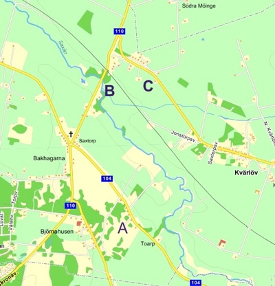 Saxtorp - Skrotupplag på 1960-talet.JPG