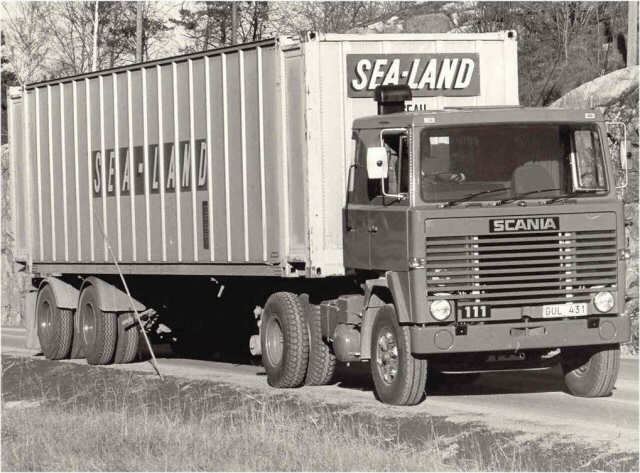 Scania LK111 - GUL431 - Sea-Land - LR.JPG