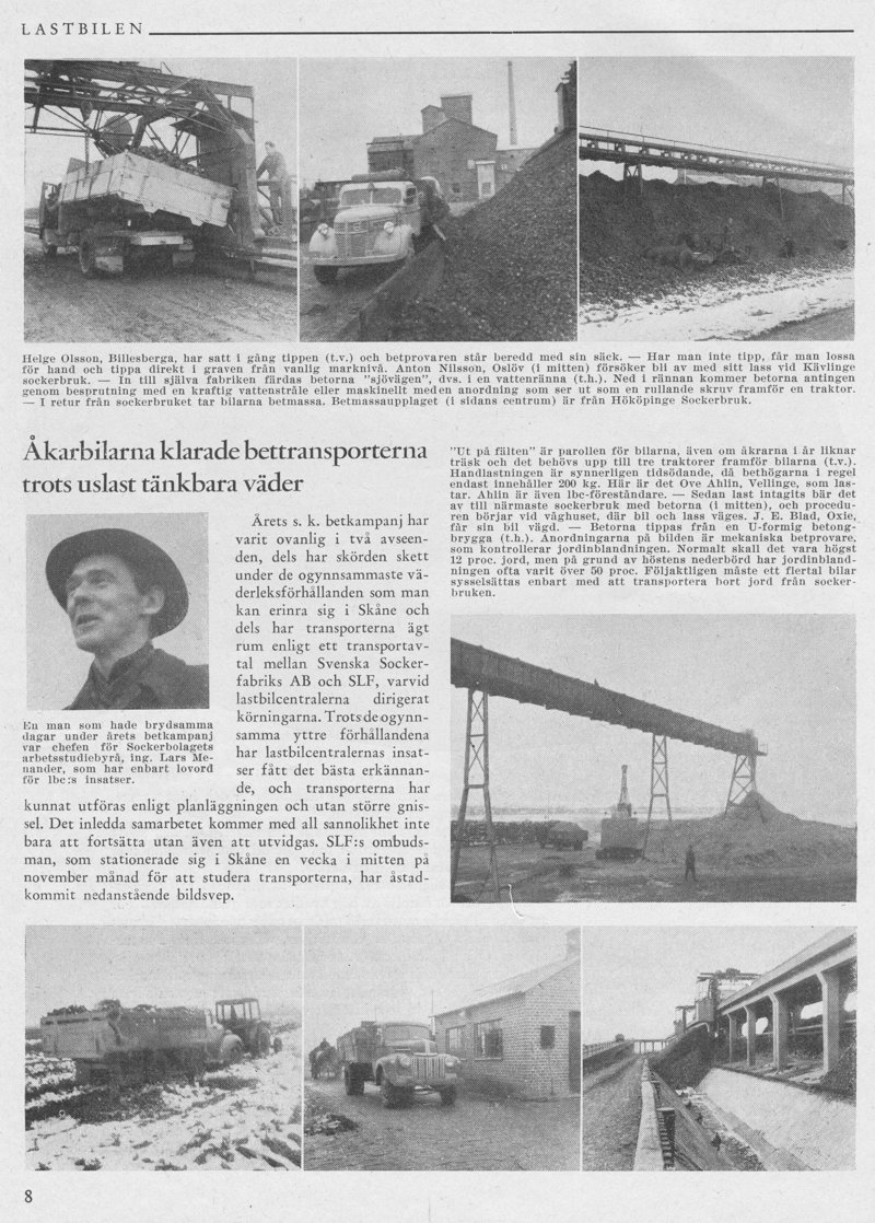 Bettransporter 1951 - Lastbilen nr 12 1951 - LR.JPG