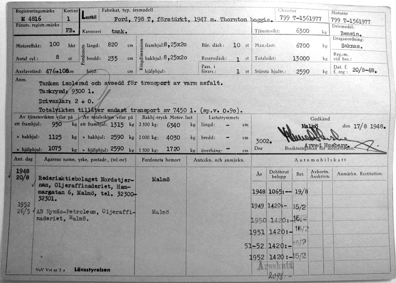 M4816 - Ford 798T med Thornton Boggi - 1947 - Ch # 799T-1561977 - Kort 1a - (Sedan B1696).JPG