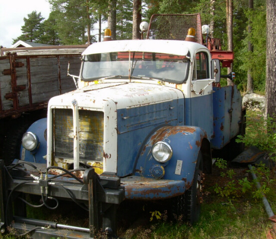 Scania-Vabis L71 Regent - 1958 - Bärgningsbil - 04LowRes.JPG