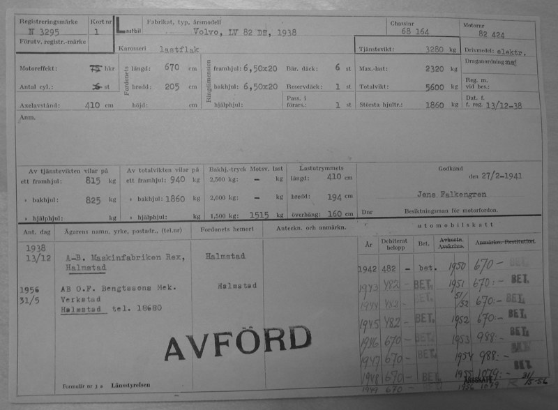 Volvo LV82 DS - 1938 - N3295 - Ch # 68164 - LR.JPG